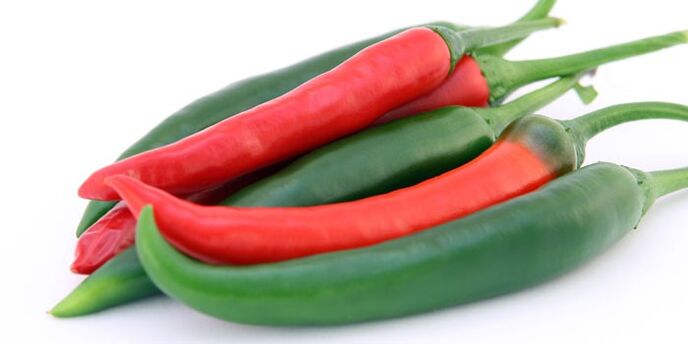 Hot pepper helps to lose weight quickly